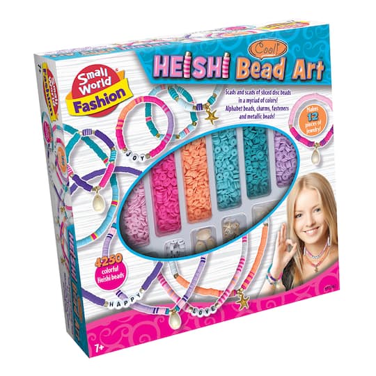 Small World Toys Heishi Bead Art Jewelry Kit